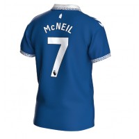 Everton Dwight McNeil #7 Hjemmedrakt 2023-24 Kortermet